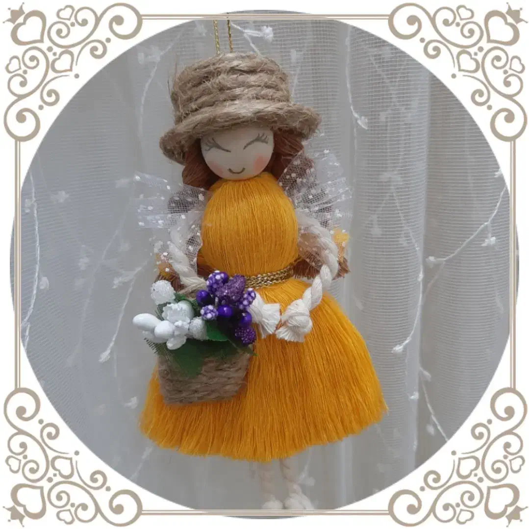 عروسک مکرمه دست ساز|صنایع دستی و سایر لوازم تزئینی|شاهین‌شهر, طالقانی|دیوار