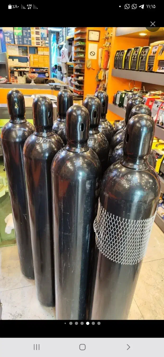 فروش کپسول اکسیژن هوا  co2 ازت ارگون نو واستوک|ابزارآلات|شیراز, گچی|دیوار