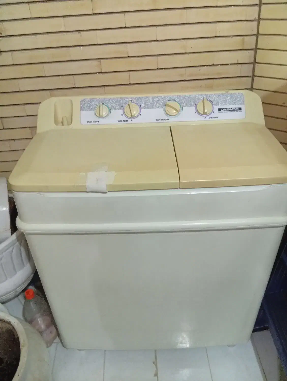 لباسشویی دوقلو دوو|ماشین لباسشویی و خشککن لباس|شیراز, پودنک|دیوار