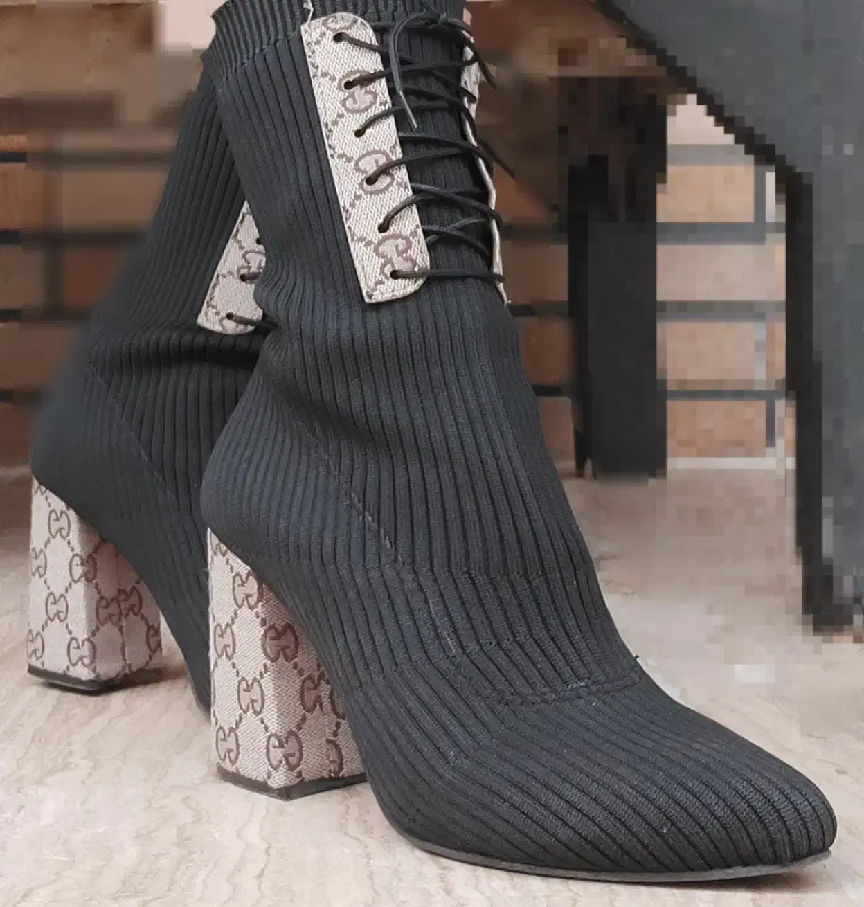 بوت زنانه جورابی گوچی|کیف، کفش، کمربند|آمل, |دیوار