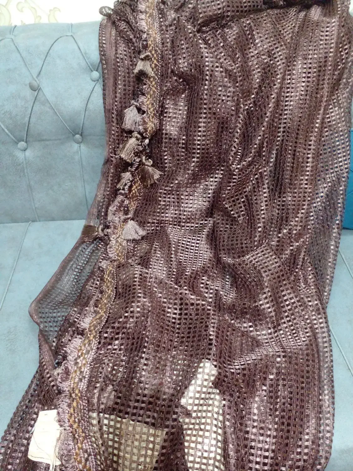 دستک پرده|پرده، رانر، رومیزی|نیشابور, فضل|دیوار