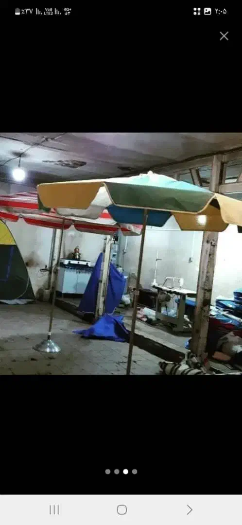 چتر مفتولی درجه یک ضدآب مشمایی و چادربرزنت|کوهنوردی و کمپینگ|تهران, والفجر (افسریه)|دیوار