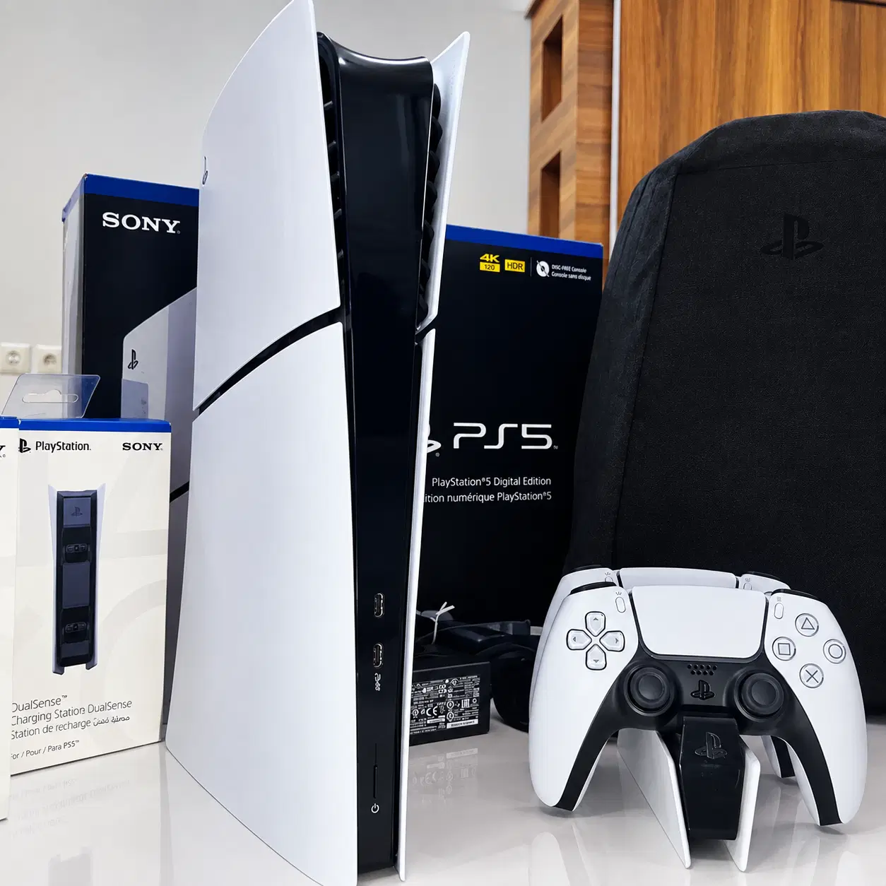 Ps5 slim digital 1T (CFI-2015)|کنسول، بازی ویدئویی و آنلاین|اصفهان, جنیران (لادان)|دیوار
