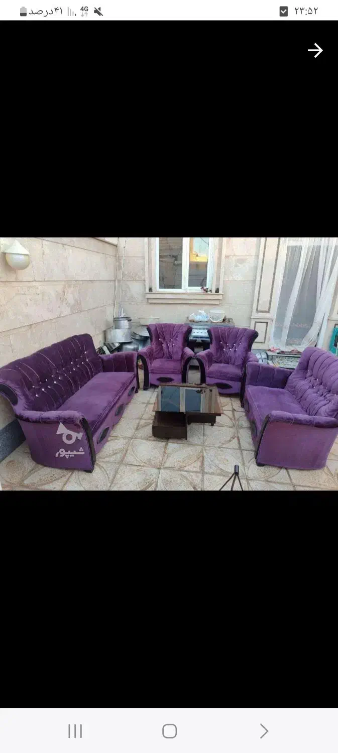 دو سرویس مبل ۷نفره راحتی|مبلمان خانگی و میز عسلی|قیدار, |دیوار