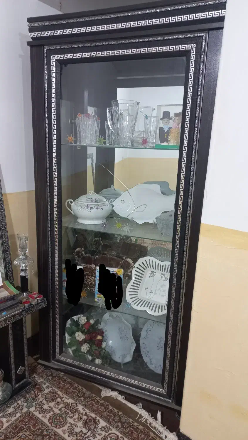 بوفه ایستاده|بوفه، ویترین، کنسول|خاش, |دیوار