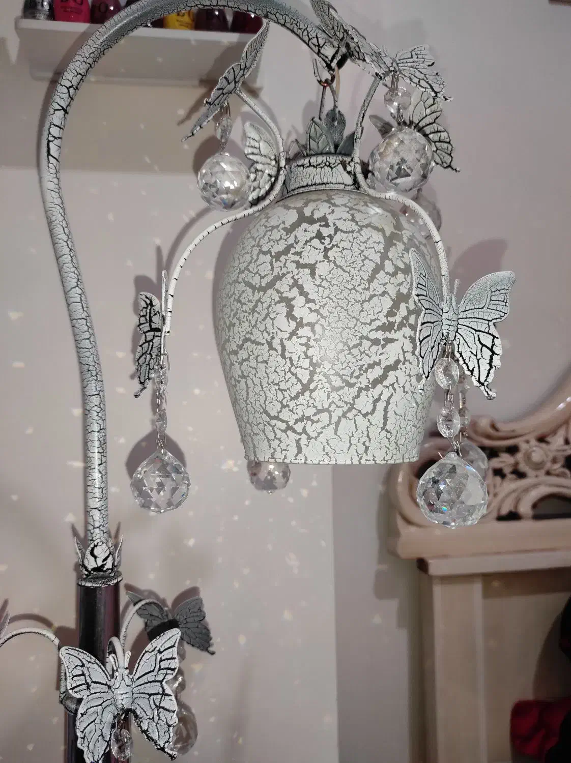 چراغ خواب کریستالی|چراغ خواب و آباژور|گلستان (تهران), |دیوار