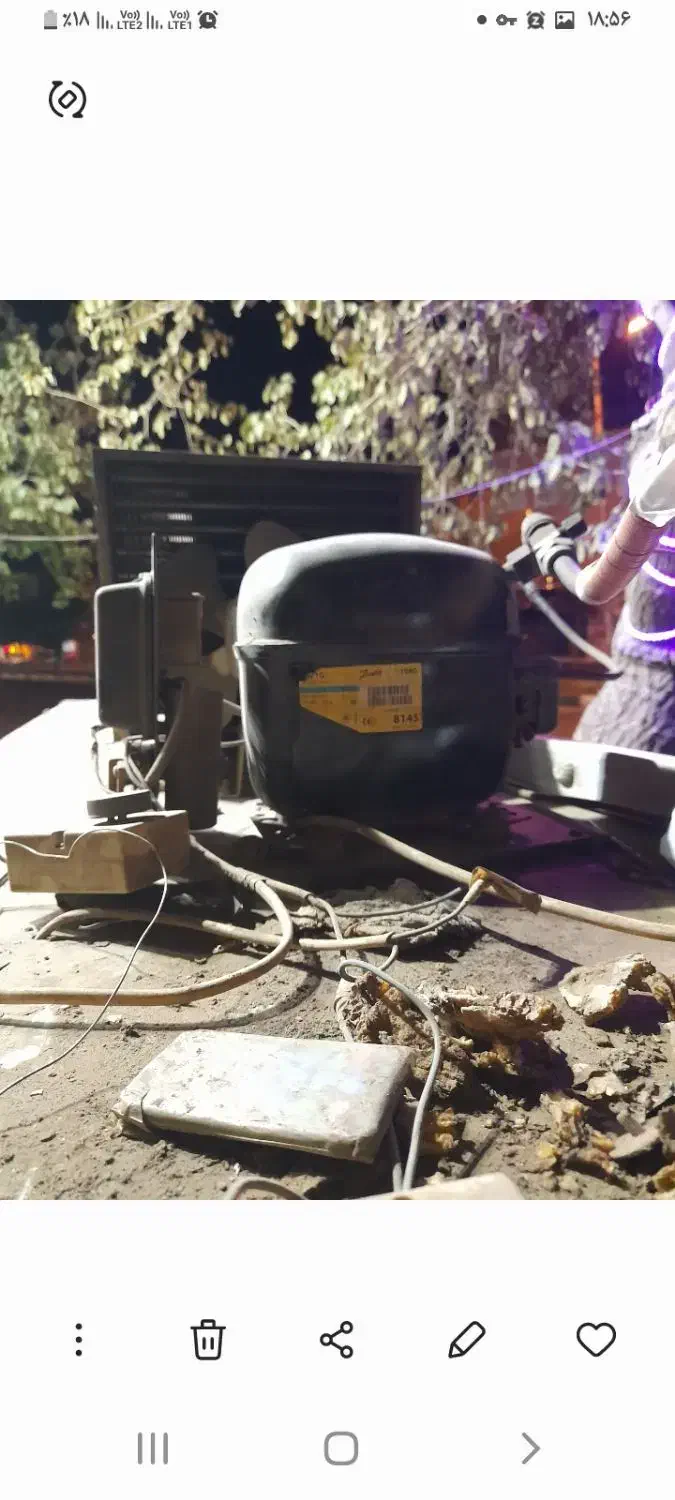 یخچال ایستاده ۲متری تمیز|یخچال و فریزر|سبزوار, رضوی|دیوار