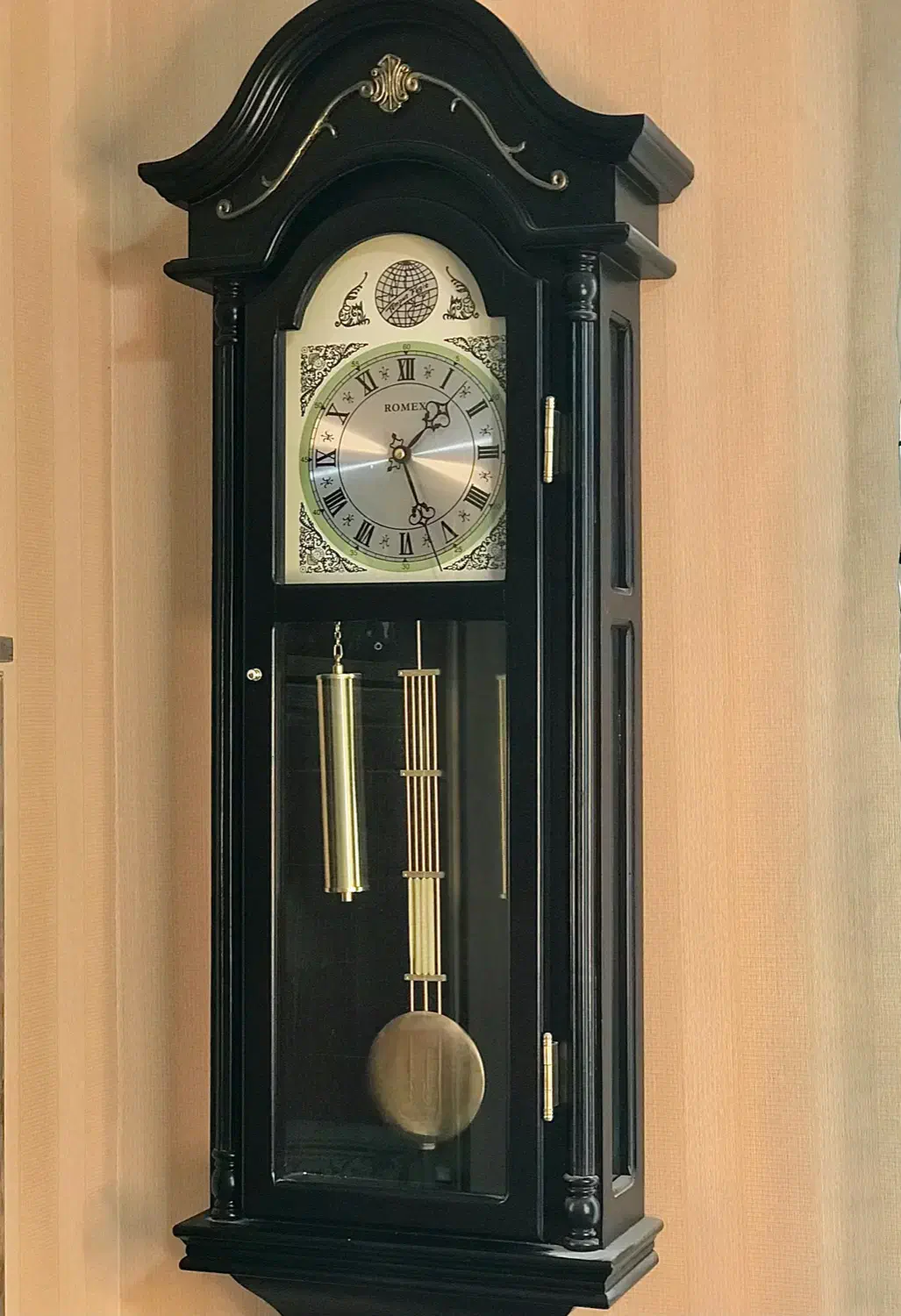 ساعت چوبی پاندول دار|ساعت دیواری و تزئینی|کیش, |دیوار