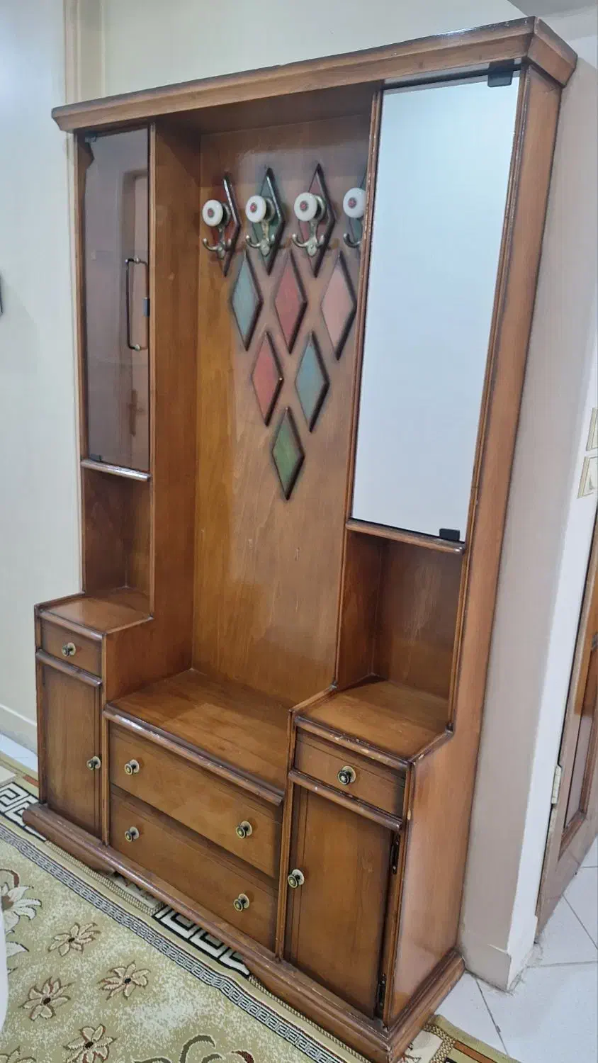 جاکفشی تمام چوب|جاکفشی، کمد، دراور|تهران, جوادیه تهرانپارس|دیوار