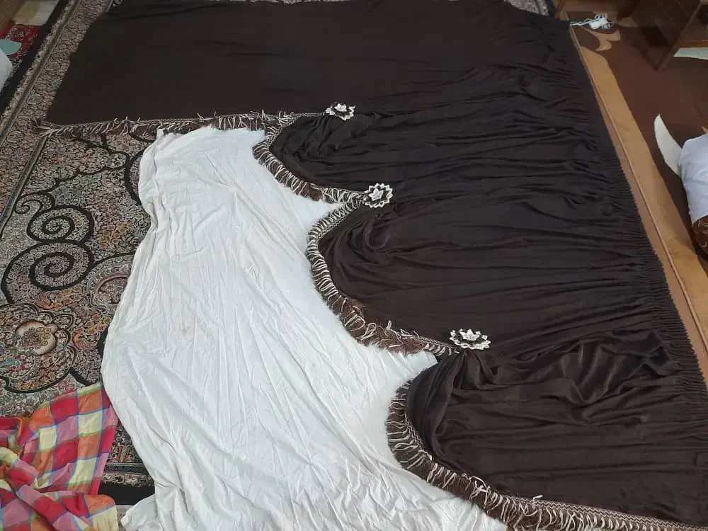 باسلام فروش فوری پرده مخمل|پرده، رانر، رومیزی|شیراز, کوشک میدان|دیوار