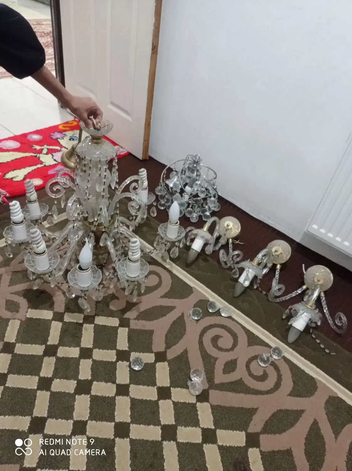 لوستر تمیز به فروش میرسد فروش فوری|لوستر و چراغ آویز|گرگان, |دیوار