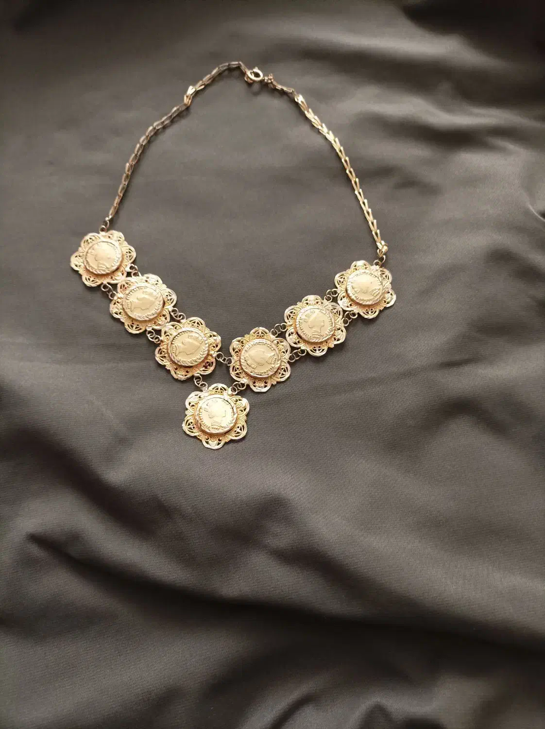 گردنبند سکه ای گوشواره عربی فاکتور هم دارد|جواهرات|مشهد, نوید|دیوار