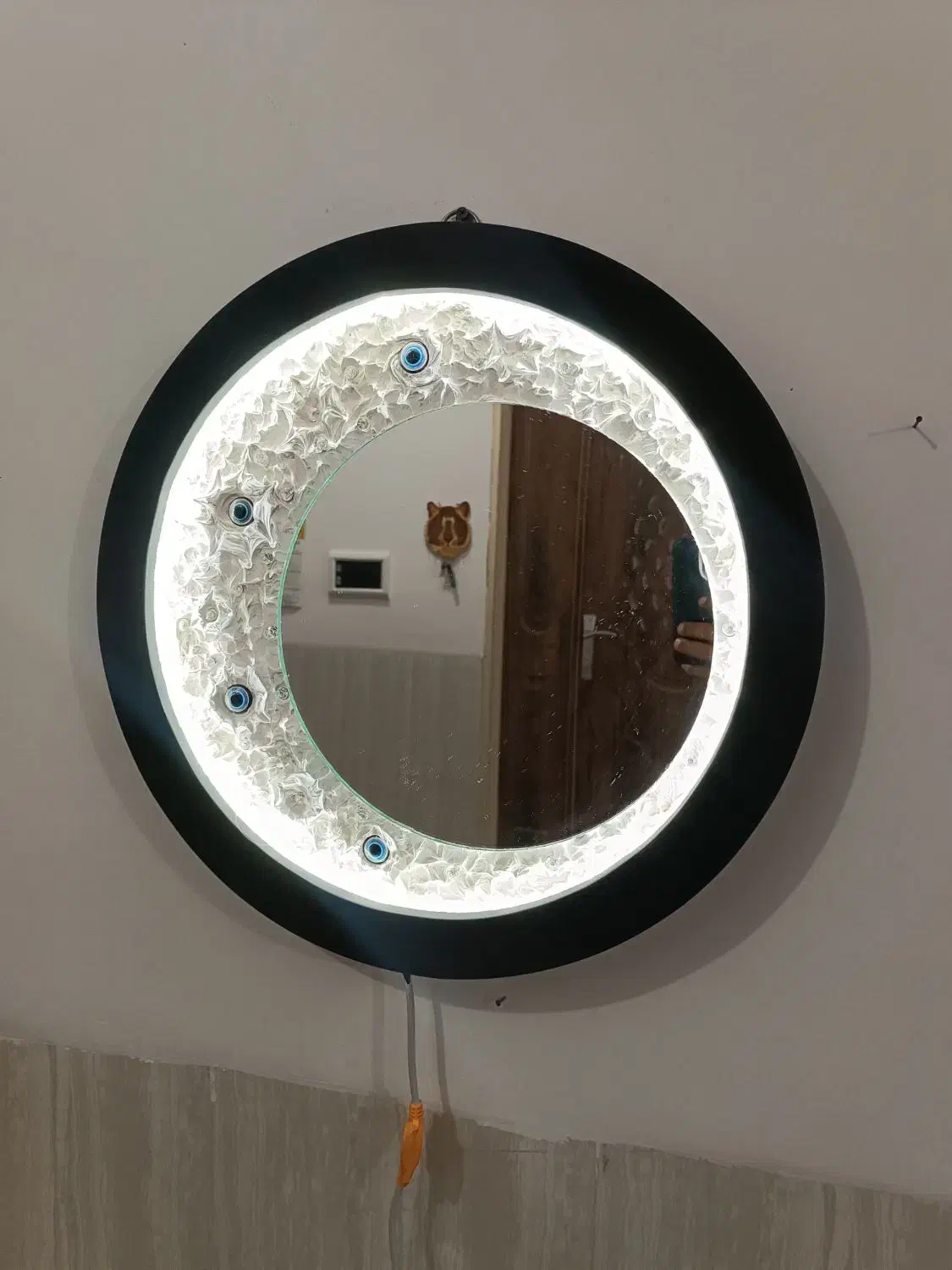 آینه وماه|آینه|یزد, |دیوار