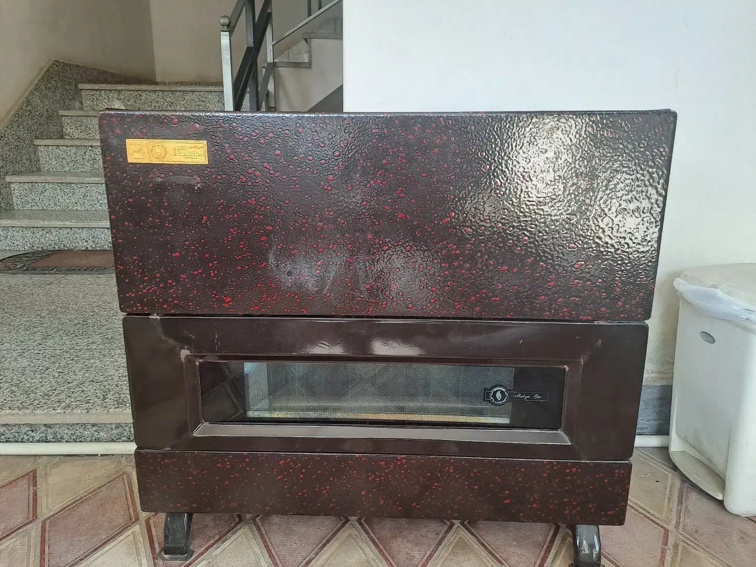 بخاری شومینه ای و مهیا گاز|بخاری، هیتر، شومینه|آستارا, |دیوار