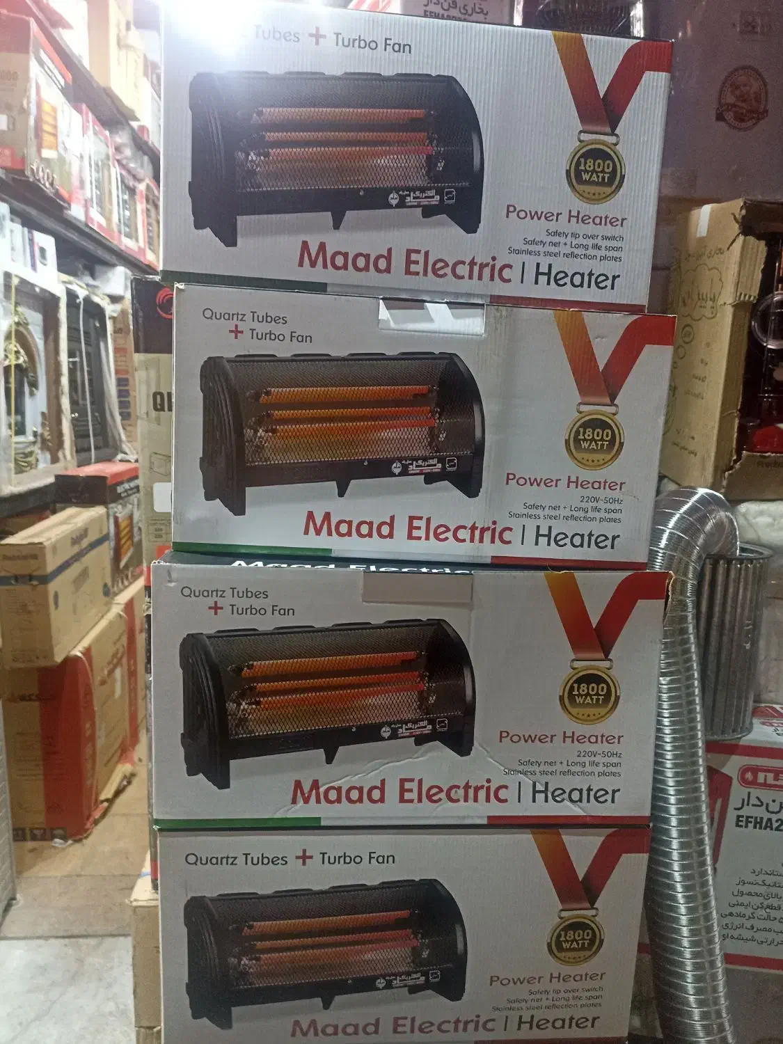 بخاری برقی ماد الکتریک|بخاری، هیتر، شومینه|شیراز, اصلاح‌نژاد|دیوار