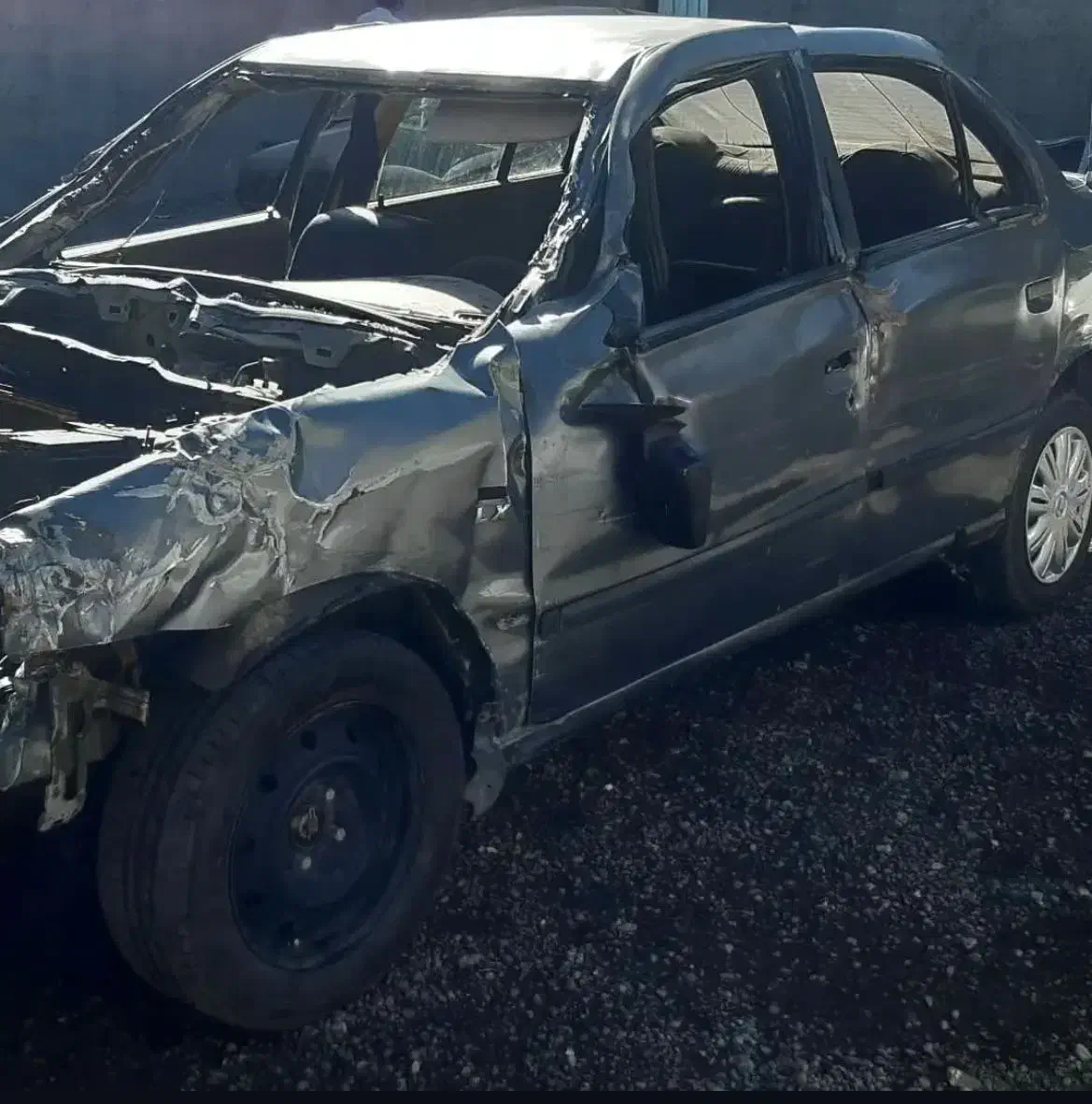 سمند مدل 84 تصادفی|خودرو سواری و وانت|اصفهان, ارداجی|دیوار