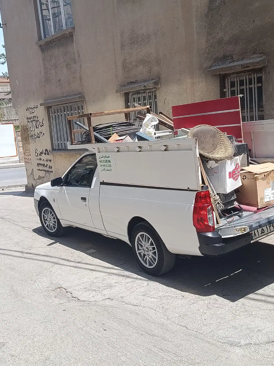 حمل بار با وانت اریسان۲|خدمات حمل و نقل|کرمانشاه, |دیوار