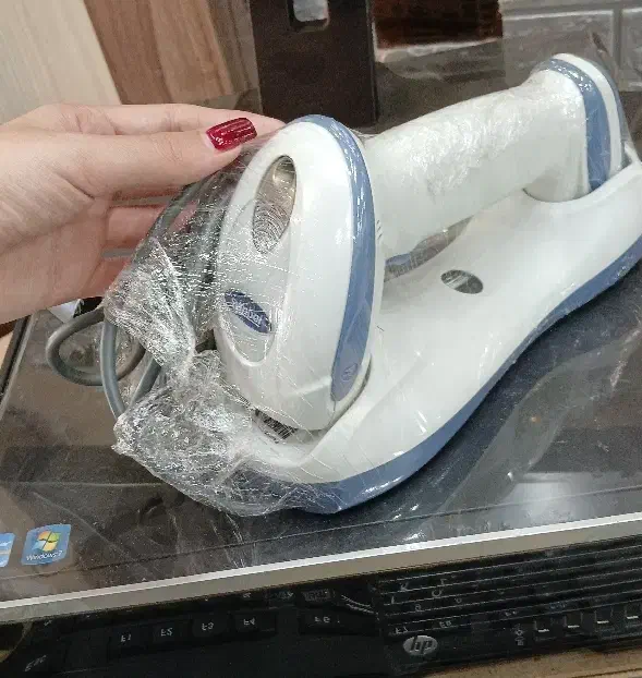 بارکدخوان 1010به همراه فیش پرینتر و لیبلزن|پرینتر، اسکنر، کپی، فکس|کرمان, |دیوار