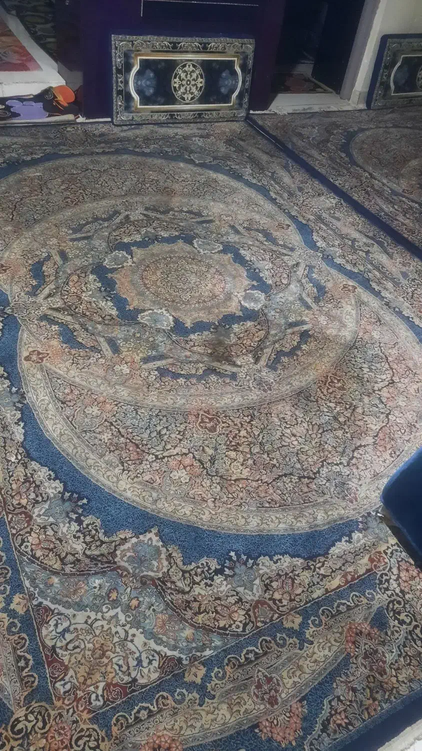 دو فرش ۹ و ۶ متری تمام نخ|فرش|ورامین, شهرک ولیعصر|دیوار