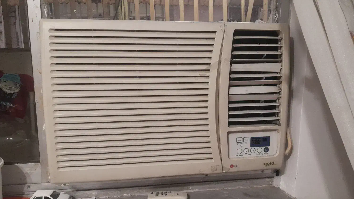 فروش کولرپنجره ایی مارک ال جی|کولر گازی و فنکوئل|رشت, معلولین|دیوار