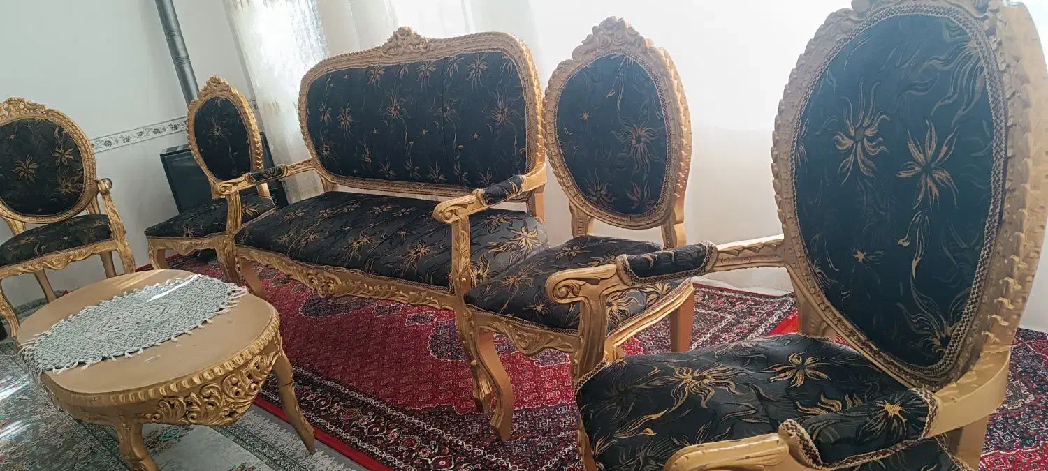 مبل سلطنتی|مبلمان خانگی و میز عسلی|جوانرود, |دیوار