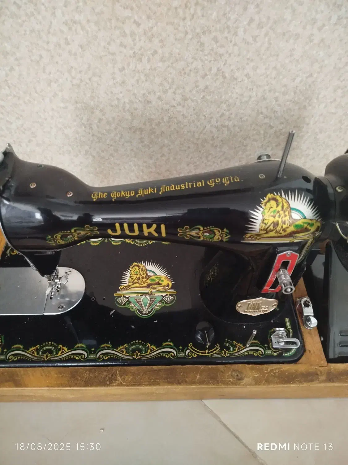 چرخ خیاطی جوکی عتیغه|چرخ خیاطی و ریسندگی|قم, پردیسان|دیوار