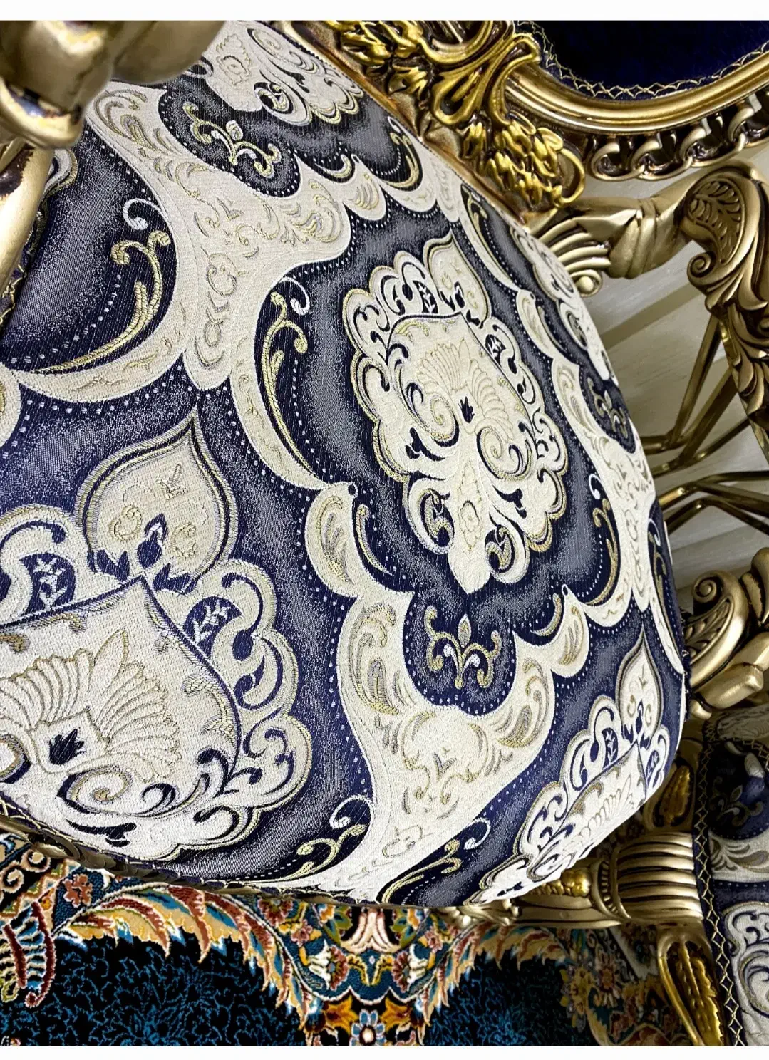 ۴تخته فرش ۱۲متری بامبلمان ۹نفره|فرش|دورود, |دیوار