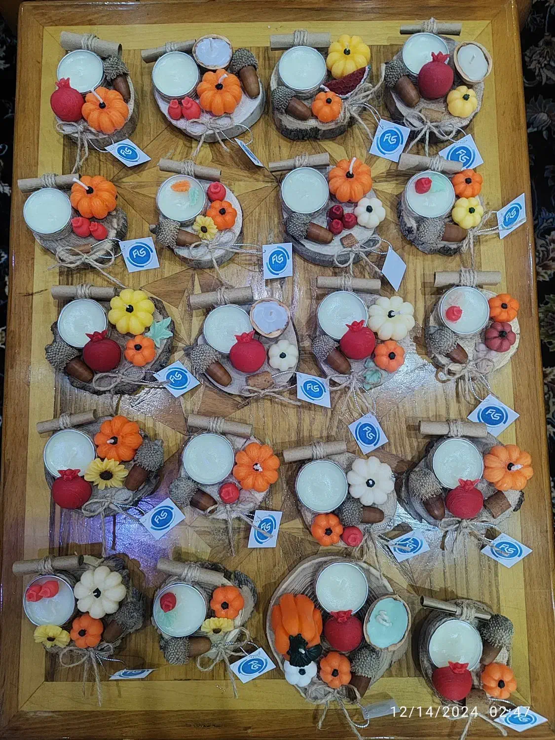 شمع پاییز ، گیفت|صنایع دستی و سایر لوازم تزئینی|گلبهار, شهر جدید گلبهار|دیوار