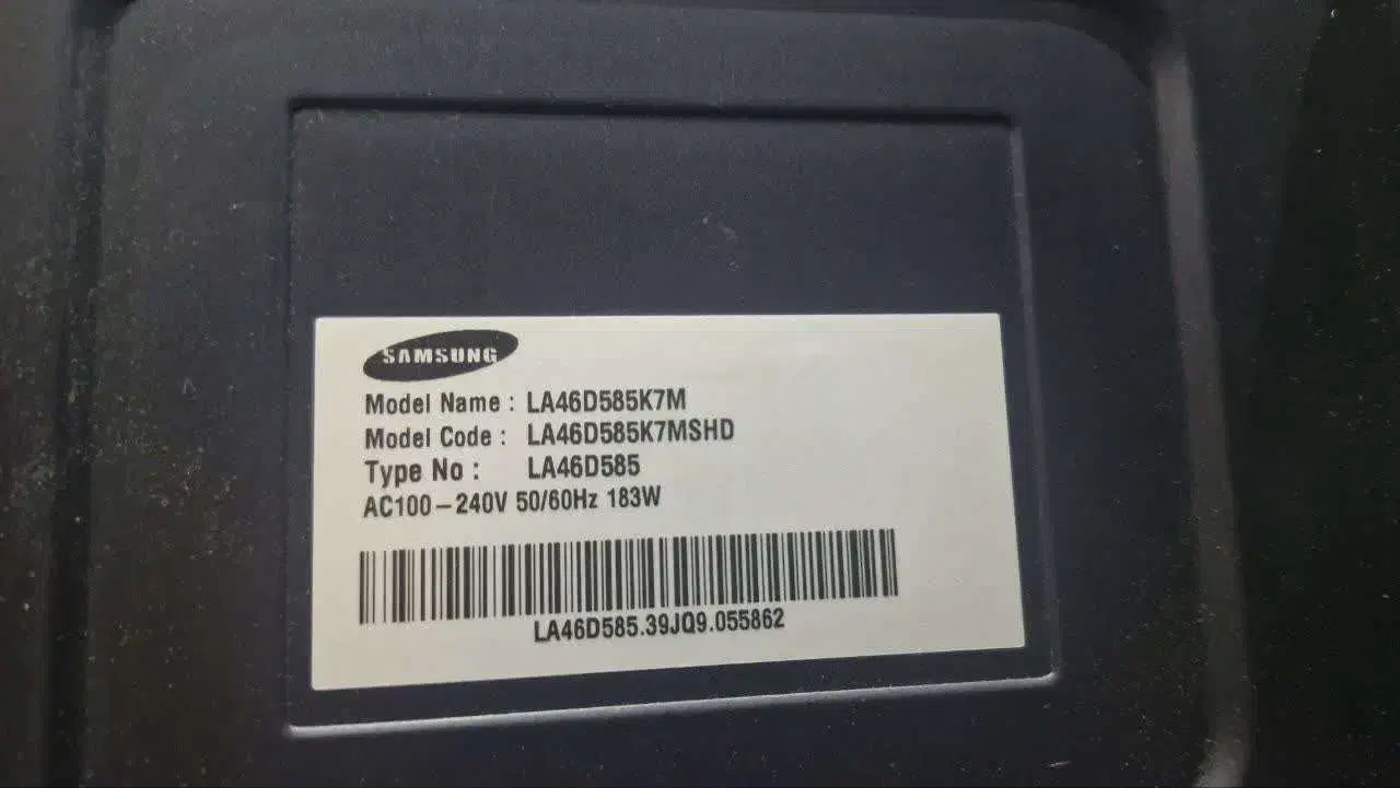 فروش تلوزیون 46 اینچ  LCD سامسونگ بسیار تمیز|تلویزیون و پروژکتور|اصفهان, کوی ولی عصر|دیوار