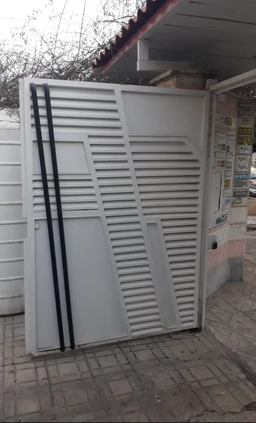 درب حیاط|مصالح و تجهیزات ساختمان|کرج, آق تپه|دیوار