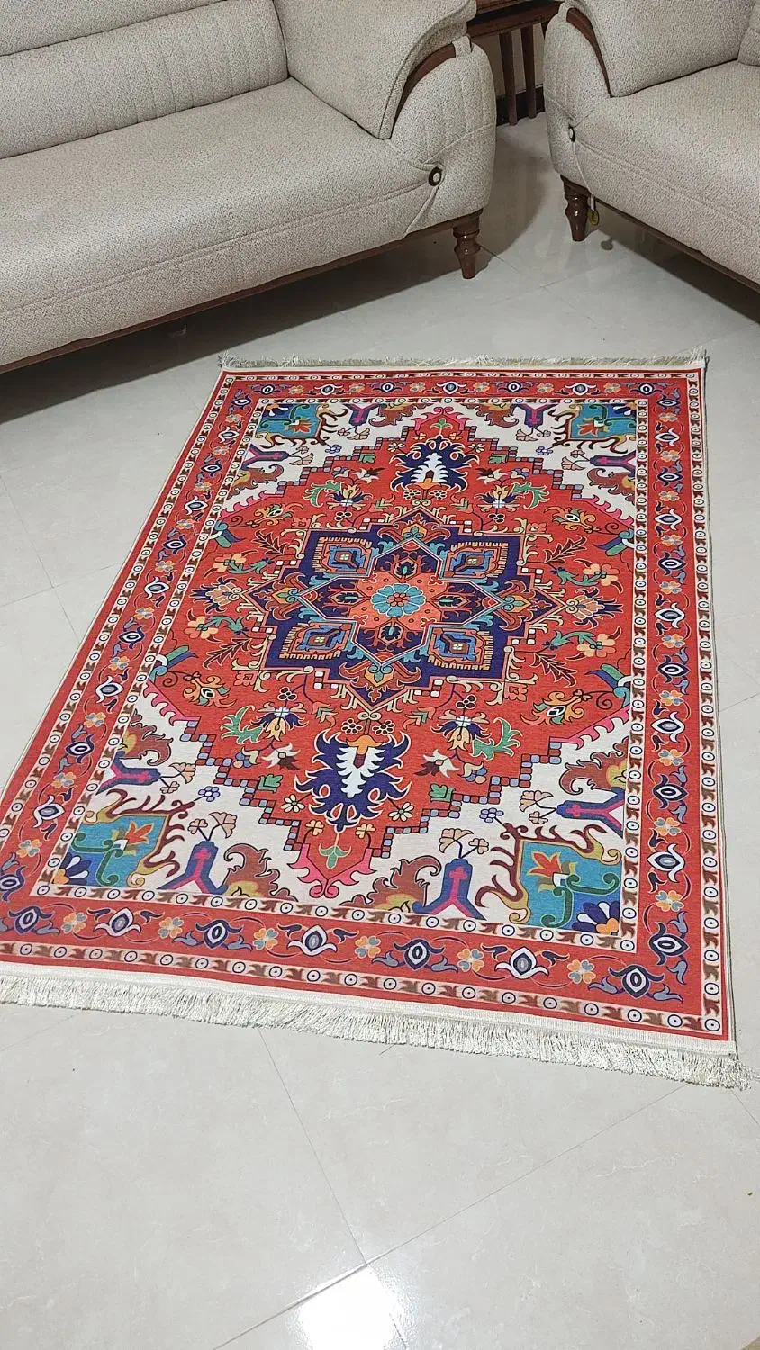 فرش|روفرشی|اصفهان, بهارستان|دیوار