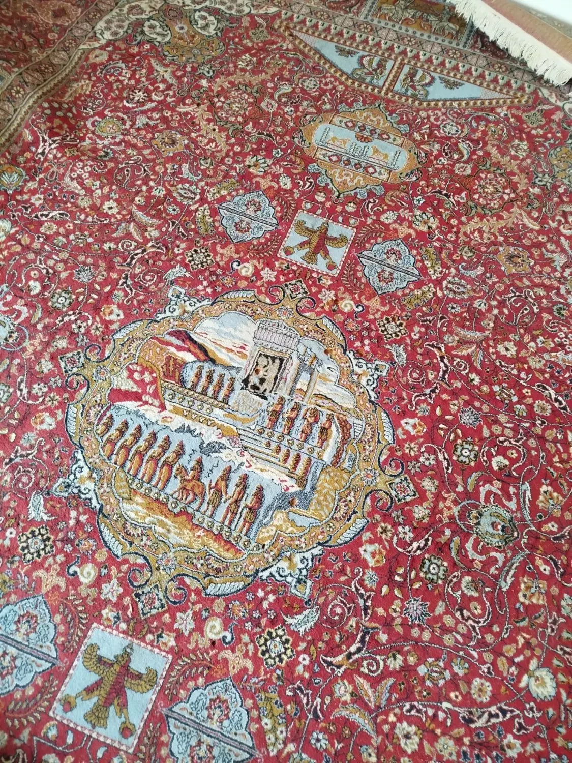 فرش|فرش|کازرون, |دیوار