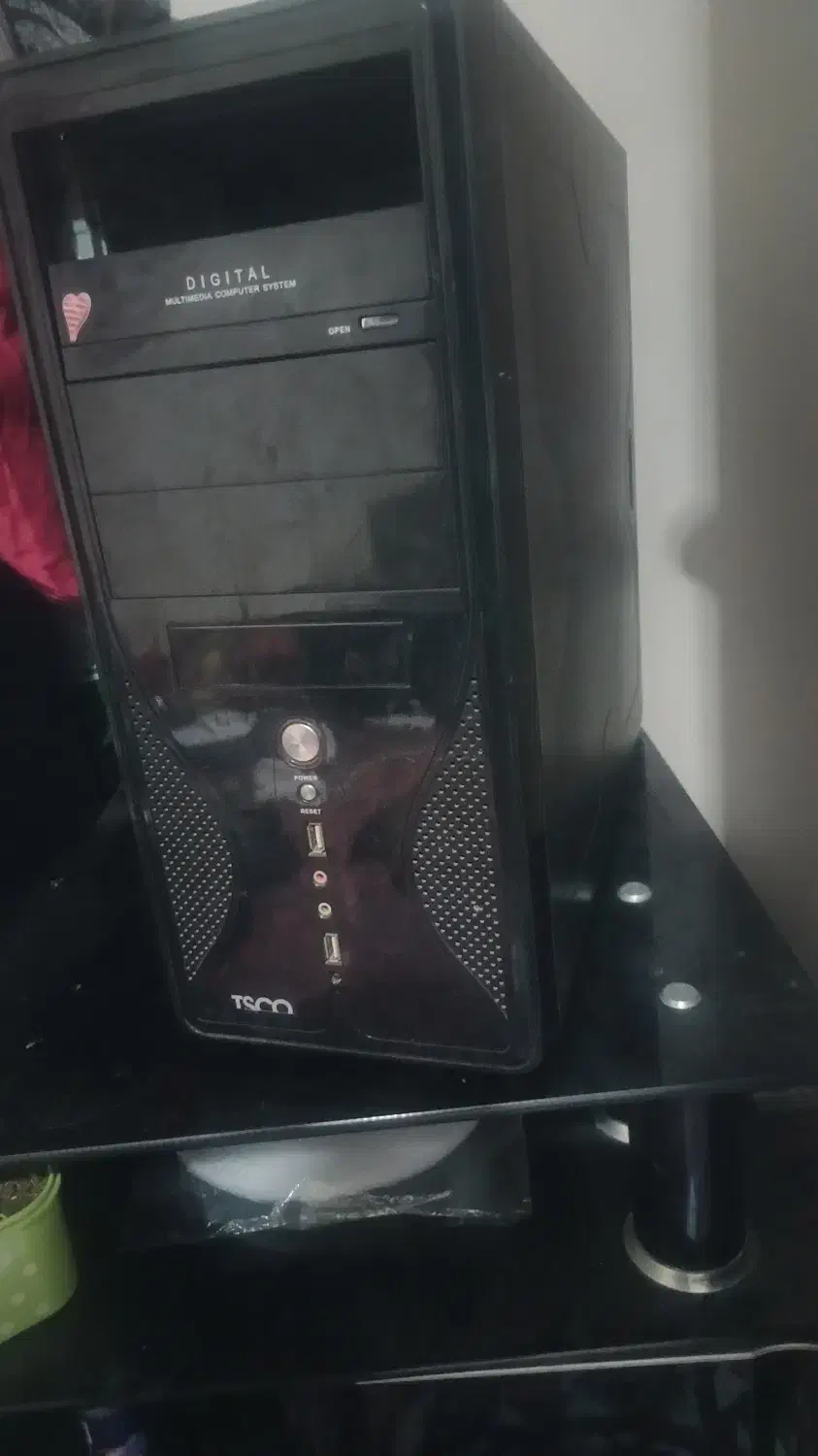 جعبه کامپیوتر بهمراه پاور|قطعات و لوازم جانبی رایانه|کرج, گلشهر|دیوار