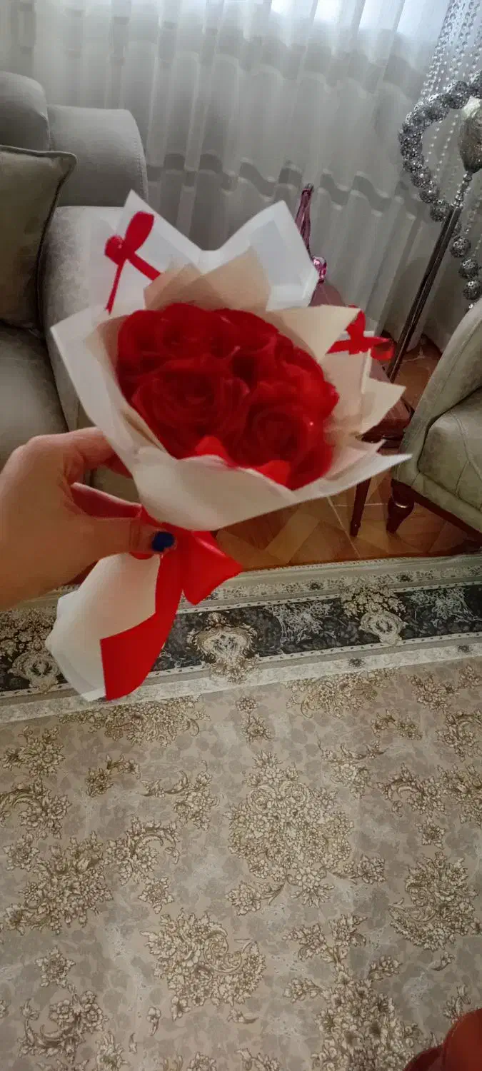 گل روبانی|گل مصنوعی|ارومیه, |دیوار