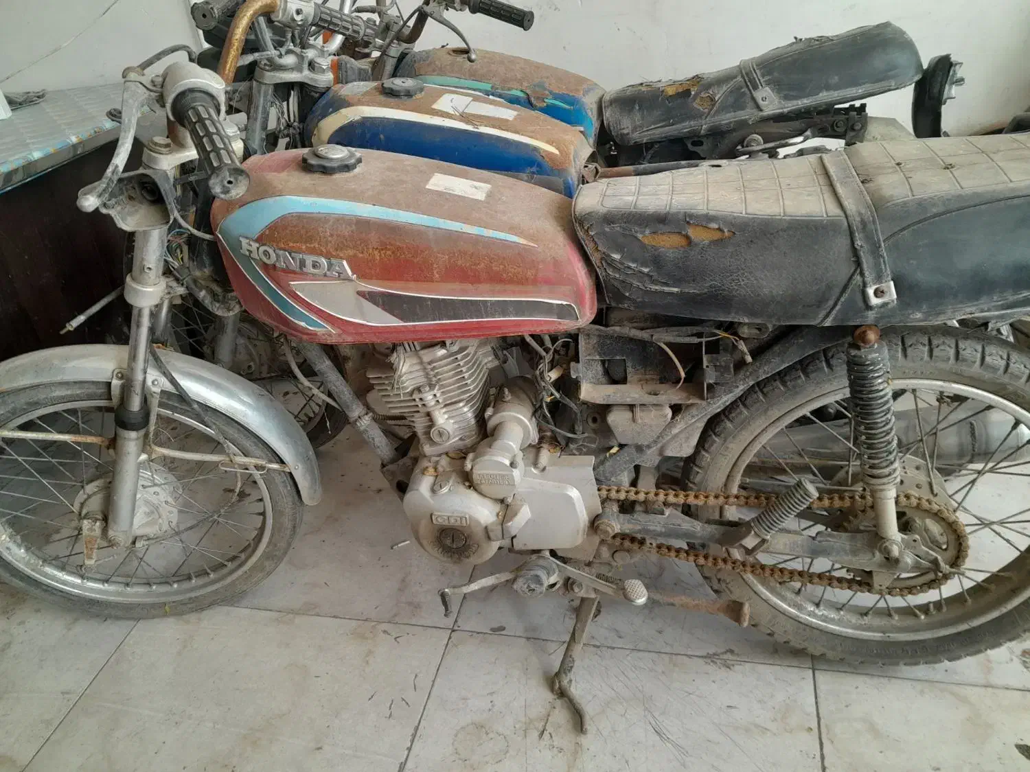 موتور مزایده با نامه ستاد|موتورسیکلت|کلاله, |دیوار