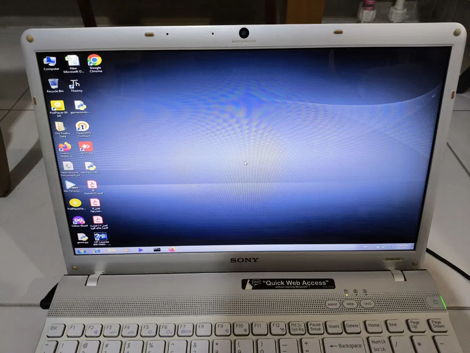 لب تاب اصل سونی|رایانه همراه|تبریز, |دیوار