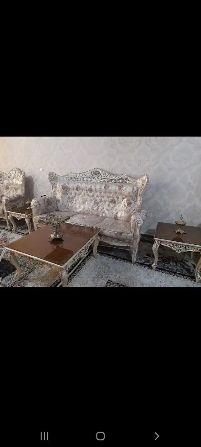 مبل در حد نو|مبلمان خانگی و میز عسلی|وحیدیه, |دیوار