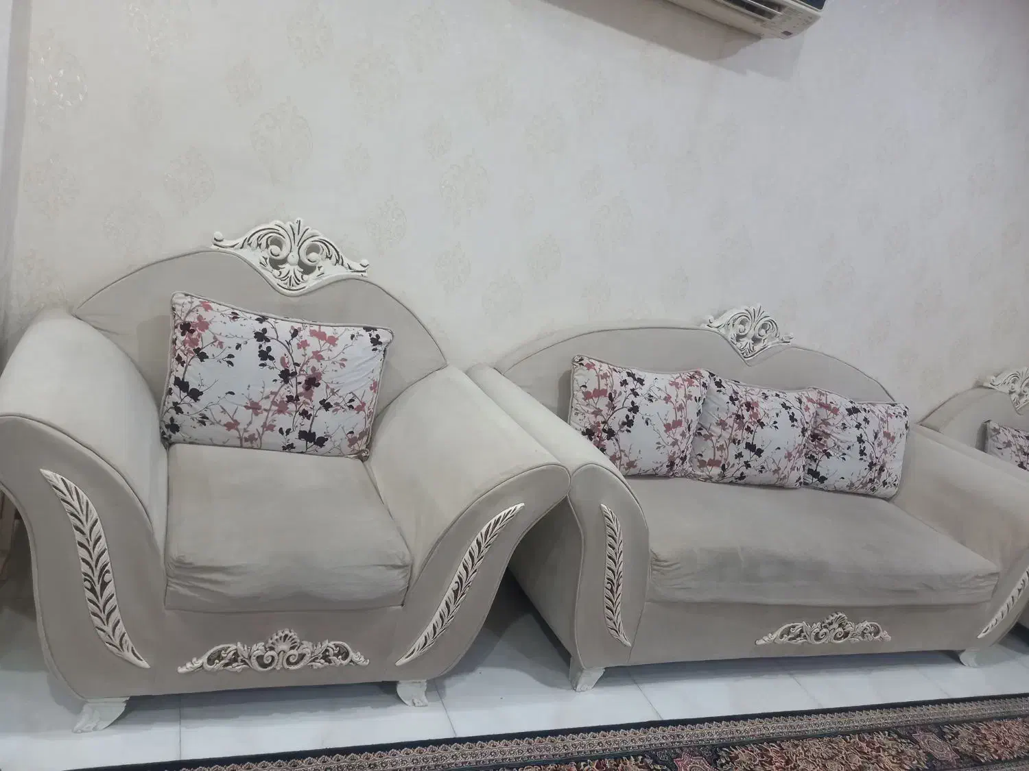 مبل 9 نفره|مبلمان خانگی و میز عسلی|اهواز, فرهنگ شهر|دیوار