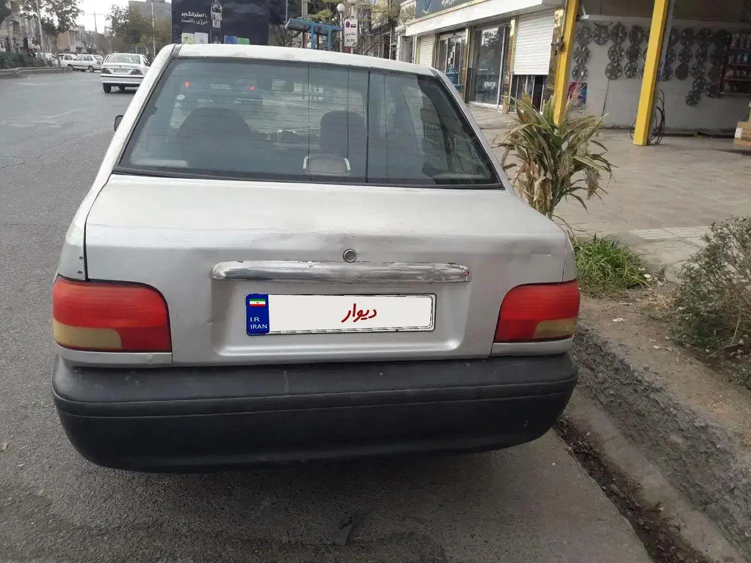 پراید نقره ای دو گانه دست مدل88|خودرو سواری و وانت|تربتحیدریه, منصوریه|دیوار