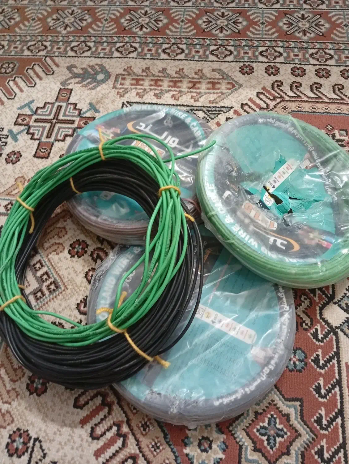 سیم کابل 1در1ونیم و در2ونیم|سایر لوازم برقی|گنبد کاووس, |دیوار