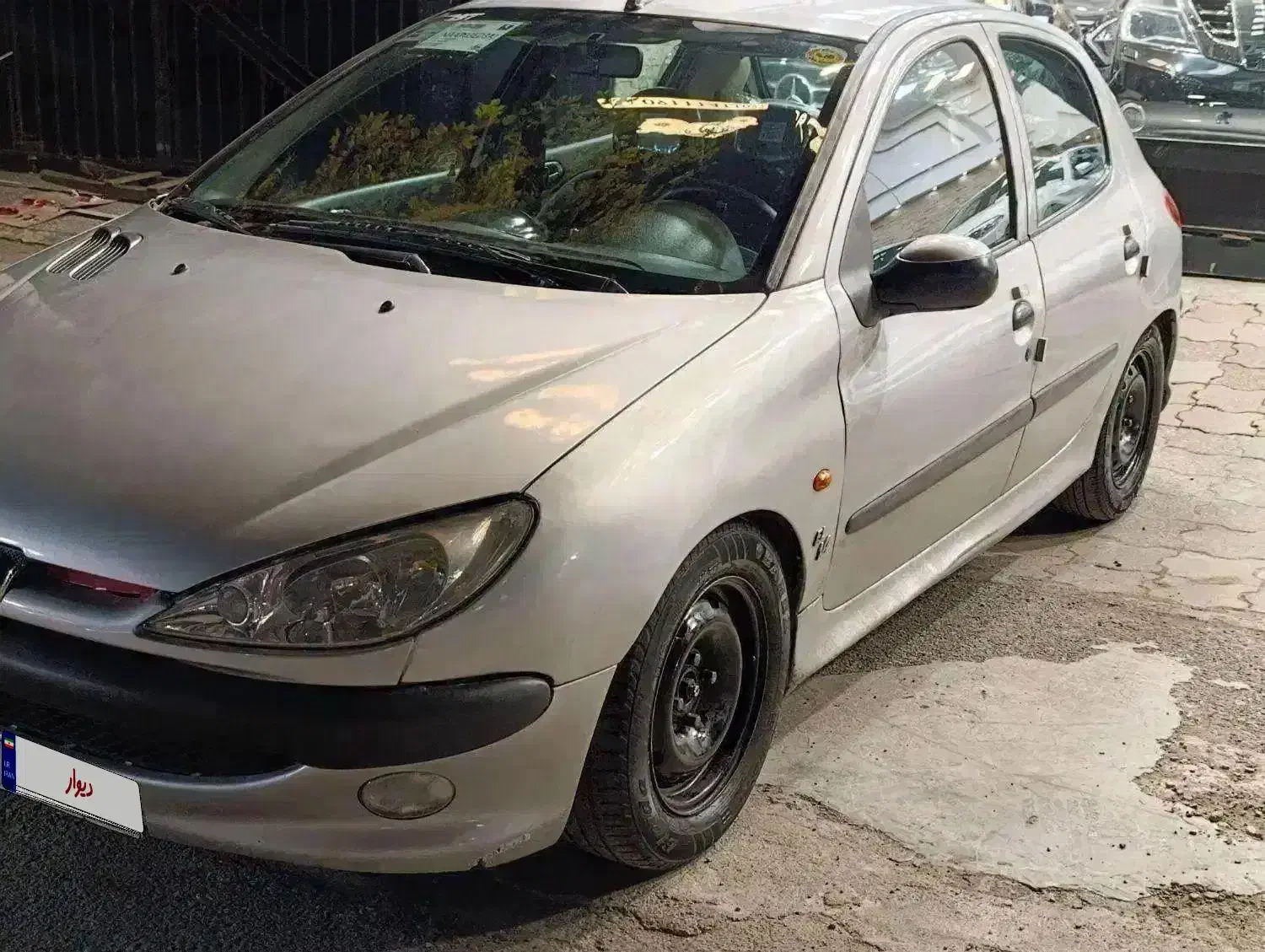 ۲۰۶ تیپ ۳ مدل ۸۳ درحد|خودرو سواری و وانت|رشت, پاستوریزه|دیوار