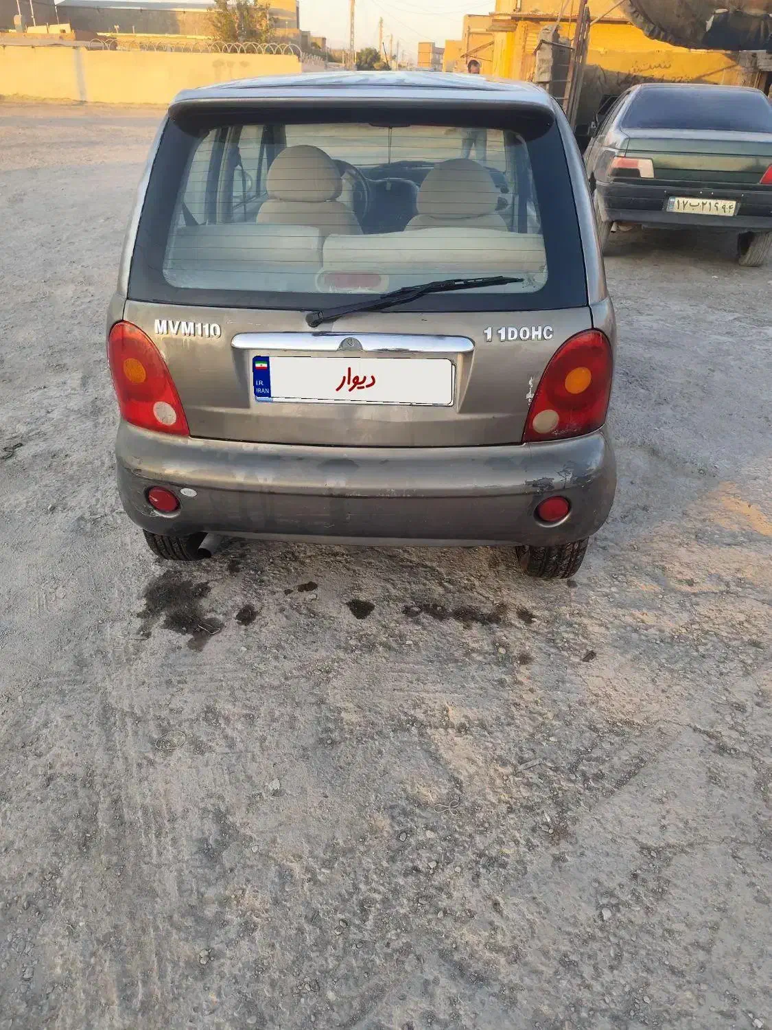 ام وی ام 110چهارسیلندر 16سوپاپ عالی|خودرو سواری و وانت|کرمان, |دیوار