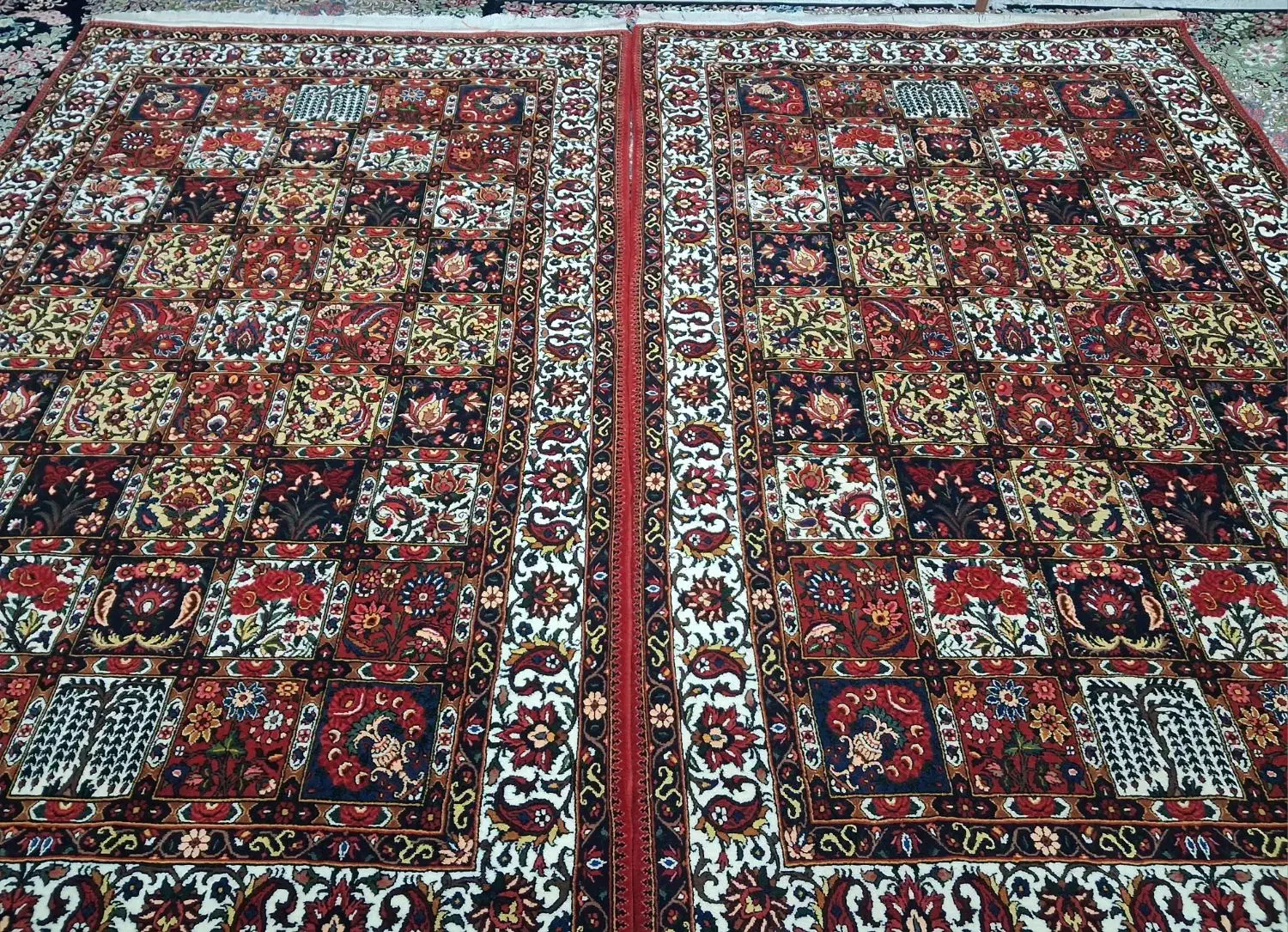 قالی دستباف|فرش|شهرکرد, |دیوار