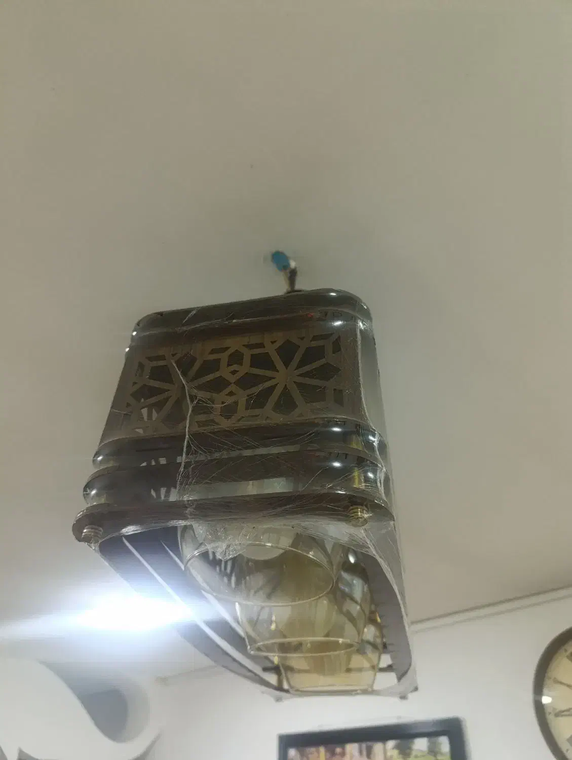 لوستر چوبی|لوستر و چراغ آویز|دزفول, |دیوار