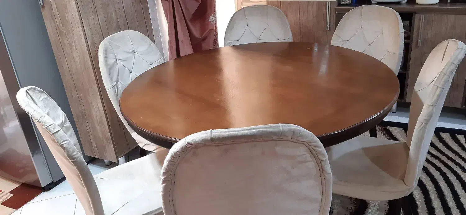 میز ناهار خوری|میز و صندلی غذاخوری|تهران, سازمان آب|دیوار