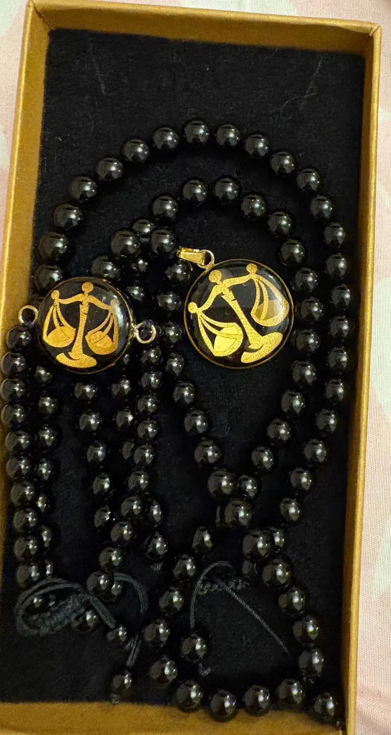 ست گردنبند و دستنبند ورق طلا|بدلیجات|تهران, صادقیه|دیوار