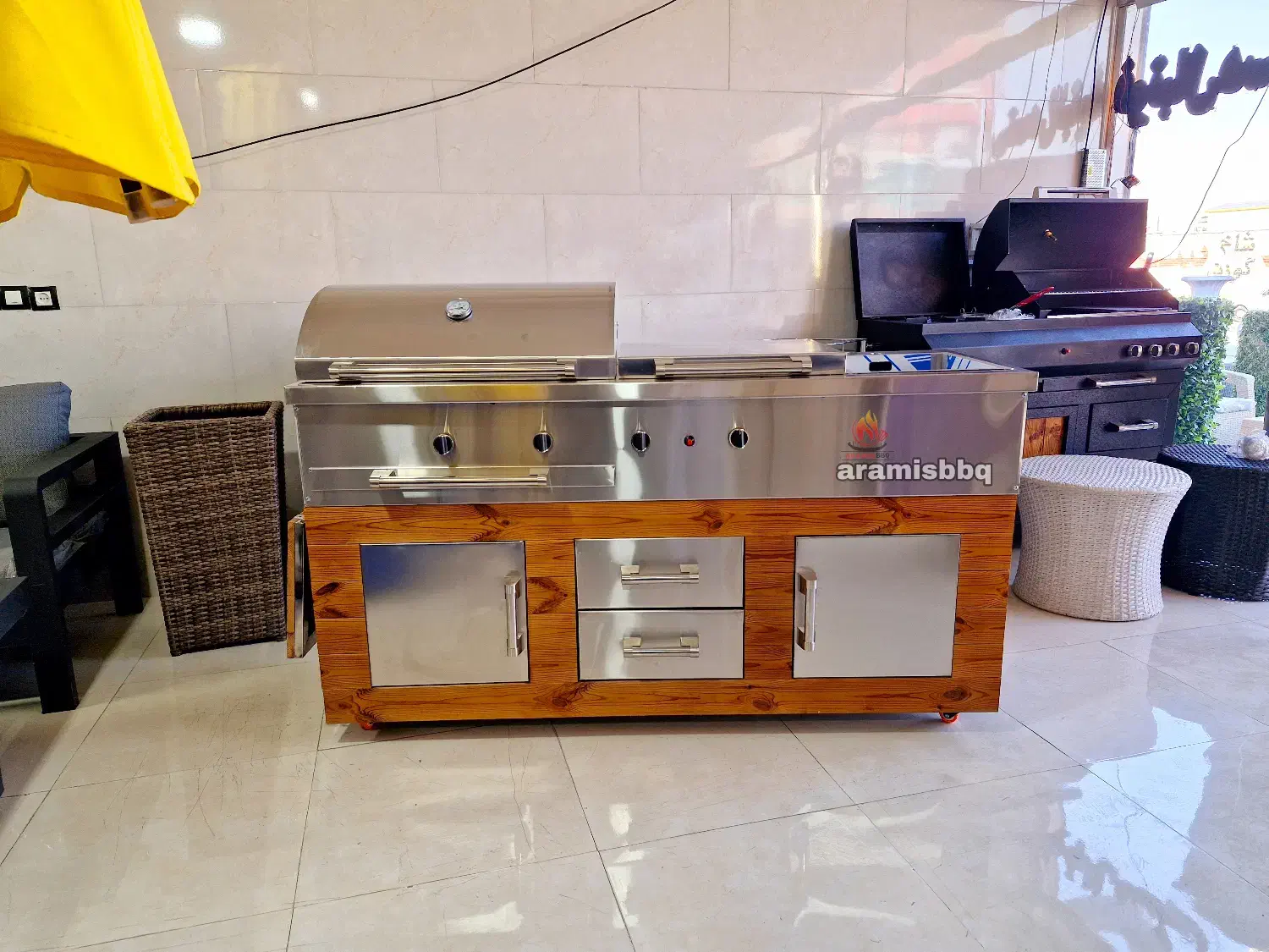 باربیکیو تمام استیل 304 در ابعاد مختلف|اجاق گاز و لوازم برقی پختوپز|تهران, مطهری|دیوار