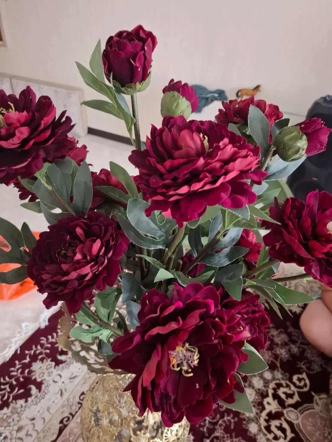 گل تزئینی|گل مصنوعی|کرج, چمران|دیوار