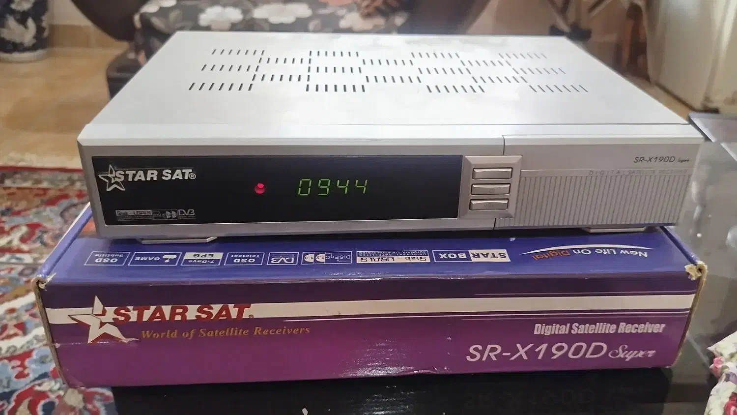 دستگاه گیرنده استارسَت/STARSAT|صوتی و تصویری|گرگان, |دیوار