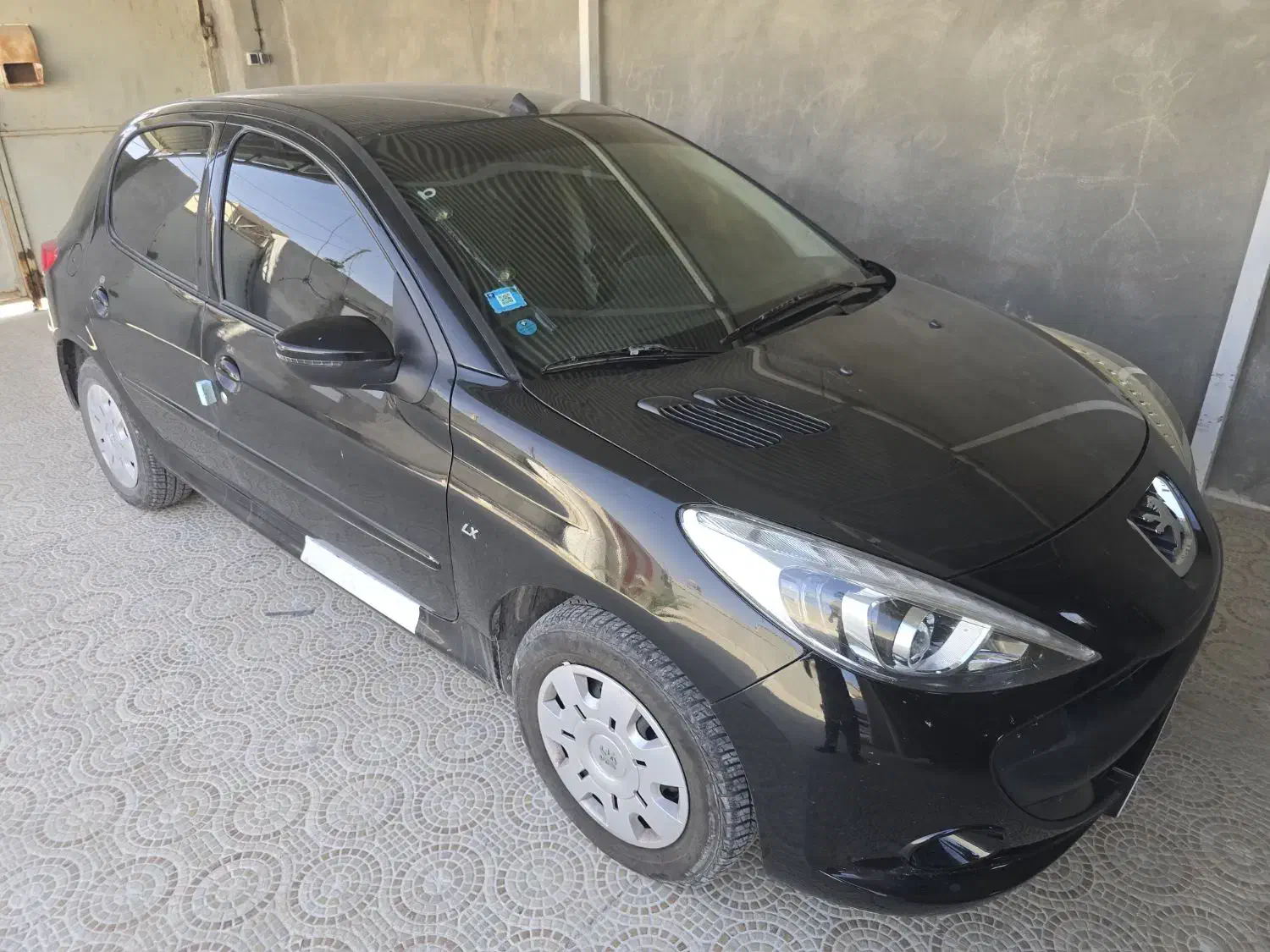 207 مشکی فرمان هیدرولیک 1402|خودرو سواری و وانت|آبدان, |دیوار